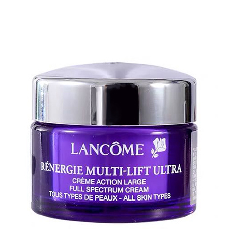 LANCOME Renergie Multi-Lift Ultra Full Spectrum Cream 15ml เนรมิตผิวสวย เพื่อช่วยฟื้นคืนความกระชับ พร้อมลดเลือนจุดด่างดำ ที่เห็นได้ชัดใน 1 เดียว